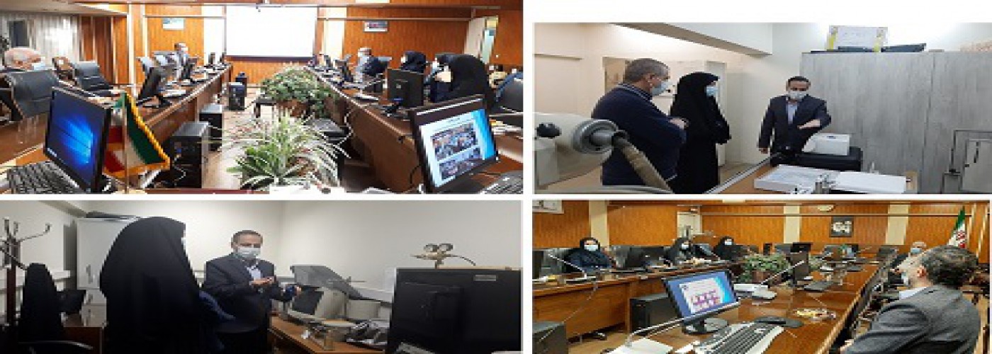 برگزاری جلسه و برنامه بازدید از دفتر فیزیک بهداشت کل دانشگاه علوم پزشکی ایران